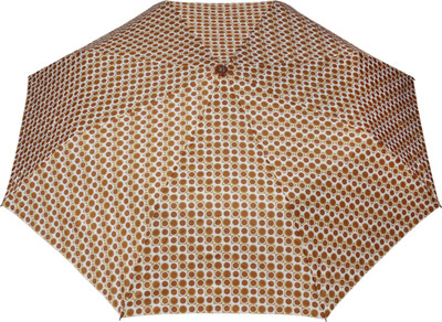 

FabSeasons Abstract Print Umbrella(Brown)
