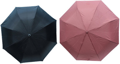 

AARIP 3 Fold Pakiza Umbrella(Black, Pink)