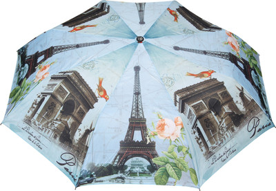 

FabSeasons City of Paris Print Umbrella(Multicolor)