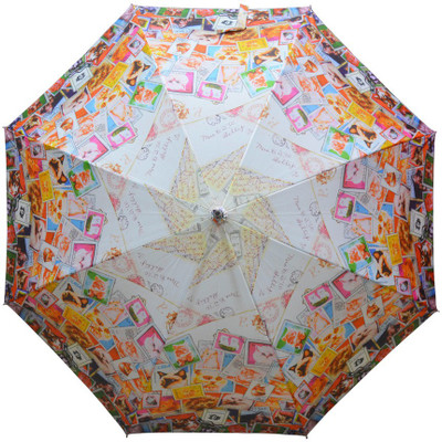 

Murano Single fold metal piano windproof Stylish printed 400164_C Umbrella(Multicolor)