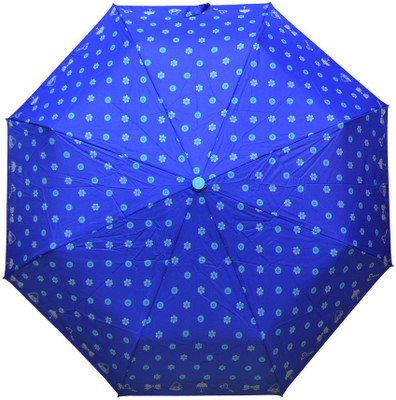 

Murano 3 Fold Auto open Auto Close RST Print Blue Color _400160_X Beautiful Umbrella(Multicolor)