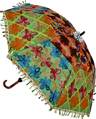 

Lal Haveli Rajasthani Wedding Decoration Umbrella(Multicolor)