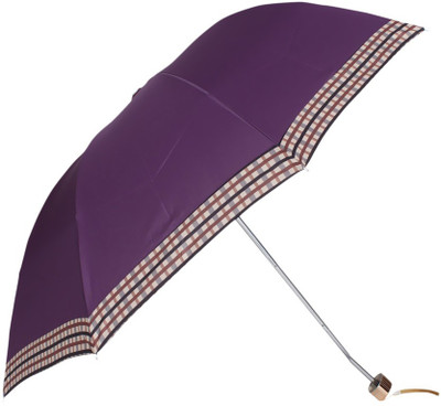 

Modish Vogue UM_BDR CHECK Umbrella(PURPLE)