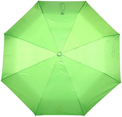 Bizarro Plain 3-Fold Umbrella(Green)