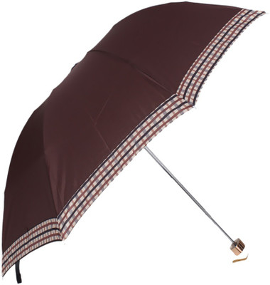 

Modish Vogue UM_BDR CHECK Umbrella(BROWN)