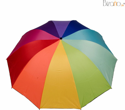 

Bizarro.in BIU-RAINBOW-BG-JUMBO SIZE-A Umbrella(Multicolor)