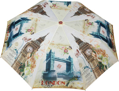 

FabSeasons London City Print Umbrella(Multicolor)