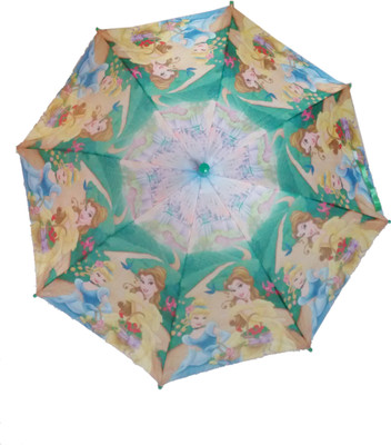 

Fiable Creations 2 Princess Print 18" Radius Kids - Umbrella(Green)