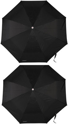 61% OFF on Bizarro Plain Combo-3-Fold Heavy Quality (Set of 2) Umbrella(Black) 61% OFF on Bizarro Plain Combo-3-Fold Heavy Quality (Set of 2) Umbrella(Black)
