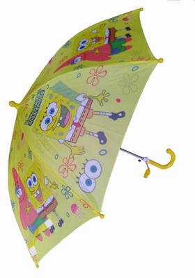 

Fiable Creations Sponge Bob Print Yellow 18" Radius Kids Umbrella(Yellow)