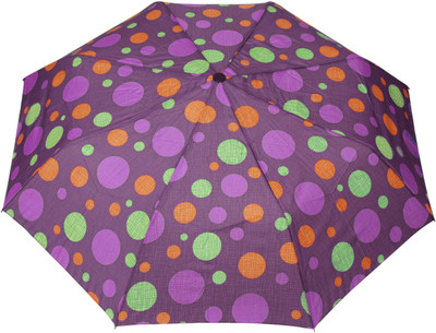 

FabSeasons Quirky print Umbrella(Purple)