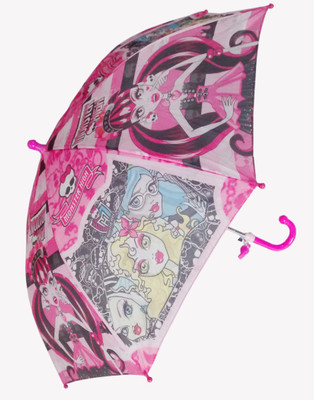 

Fiable Creations Monster High Print Kids Umbrella(Dark Pink)
