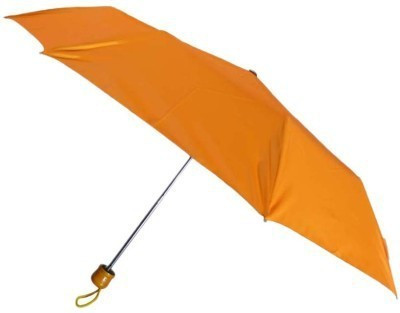 

Indigo Creatives Folding Umbrella for Summer Rain Cooling Shade Umbrella(Orange)