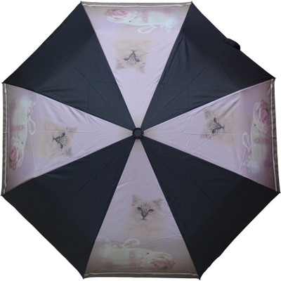 

Murano 3 Fold Auto Open RST Print Design Cat on Panel 400157_B Beautiful Umbrella(Multicolor)