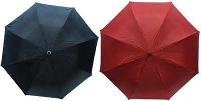

AARIP 2 Fold Umbrella(Black, Maroon)