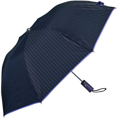 

Elephant Brand 2 Fold Reva Automatic Umbrella(Black, Purple)