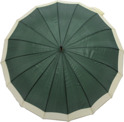 

DesiCult Cane Maharaja Green Umbrella(Green)