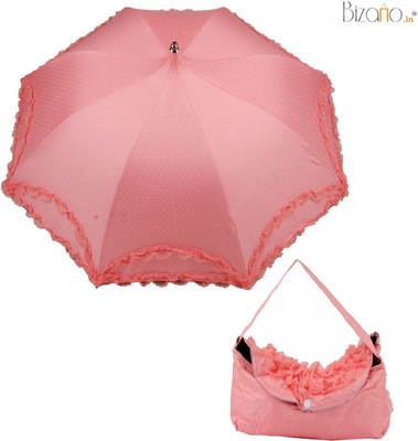 

Bizarro.in BIU-7013950-POUCH-PDS UMB-PEA Umbrella(Pink)