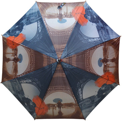

Murano Single Fold Metal Piano Windproof Multicolor Fashion _400145_F Design Umbrella(Multicolor)