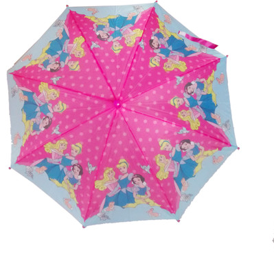 

Fiable Creations 3 Dolls with Rabbit Print 18" Radius Kids- Umbrella(Pink)