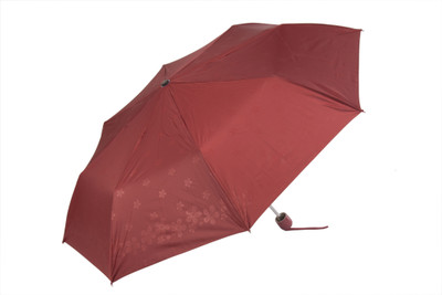 

Elephant Brand 3 Fold Plain Color with Assorted Emboss (Self Deisgn) Prints Umbrella(Brown)
