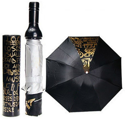 

Honestystore Bottle Shapes Manual Sunny Rainy Umbrella(Multicolor)