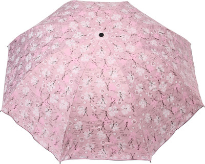 

FabSeasons Colorful Printed Umbrella(Pink)