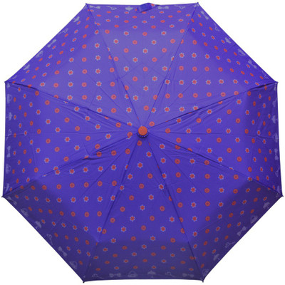 

Murano 3 Fold Auto open Auto Close RST Print Purple Color _400160_Z Stylish Umbrella(Multicolor)