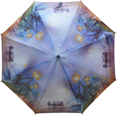 

Murano Single Fold Metal Piano Windproof Multicolor Stylish _400145_C Design Umbrella(Multicolor)