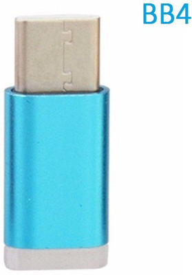 

BB4 HIGH QUALITY MINI MICRO TO TYPE C CABLE CONVERTER USB Adapter(Multicolor)