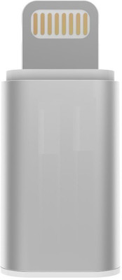 

BB4 Lightning 8 Pin to Micro USB Converter - Sync AND Charge Iphone USB Cable(Silver)