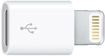 

BB4 Micro to 8 PIN Lightning Charger Converter SYNC AND CHARGE Cable FOR LIGHTNING PHONES USB Adapter(White)