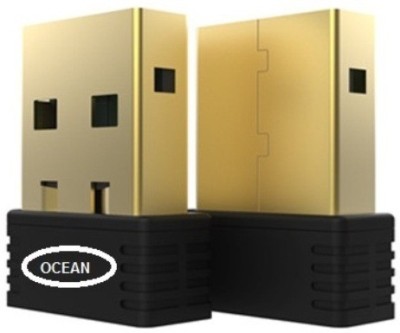 OCEAN 150 Mbps Wireless-N USB Adapter USB Adapter(Black)