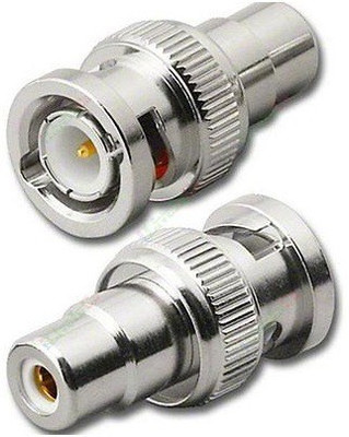 

TechGear BNC Female Plug to RCA Male Jack Coax Cable USB Adapter(Silver)