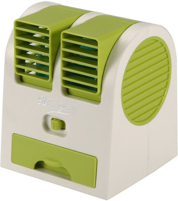 VibeX VBX-01 ™ Mini Air Conditioner Dormitory™ Power Cooling Portable Cooler USB Fan(Green)