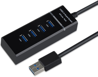 

NewveZ High Quality 5Gbps 4 Ports 3.0 USB Hub(Black)