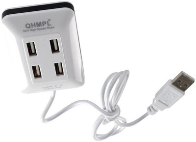 QHMPL QHM - 6633 QHM 6633 USB Hub(White)