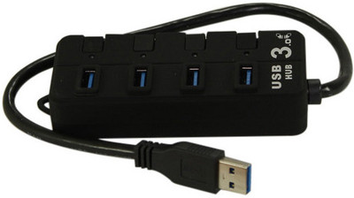 37% OFF on Smart Pro 4 Port BUG-02 USB Hub(Black) 37% OFF on Smart Pro 4 Port BUG-02 USB Hub(Black)