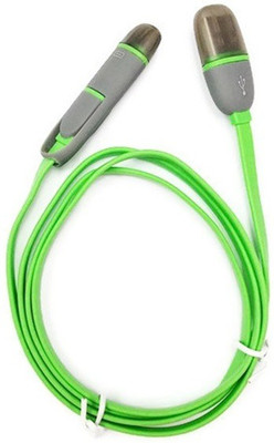 

VibeX ® 2 In 1 USB Data Cord Sync & Charge Cable(Multicolor)