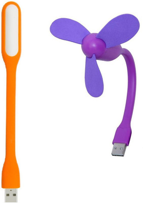 SK FL SK 12 Laptop Accessory, Led Light Orange, Purple SK Mobile Accessories