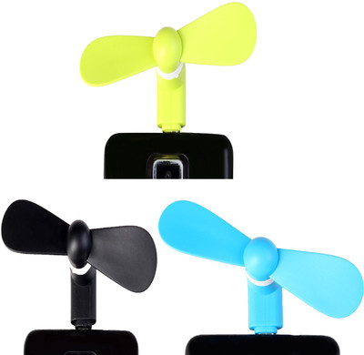 

Arc En Ciel Portable USB Fan Compatible with Android smartpohnes whose battery volt is above 5V USB Fan(Multicolor)