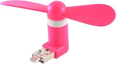 Golddust Mobile Phone HM_01 For Android Micro/Mini Pin USB Fan Pink Golddust Mobile Accessories