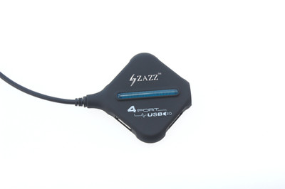 Zazz Base ZUH1018 KLR USB Hub Black