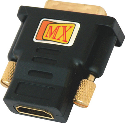 MX Hdmi. Female to DVI Male Extension Adapter 1080p Full HD 2705a HDMI Connector Black