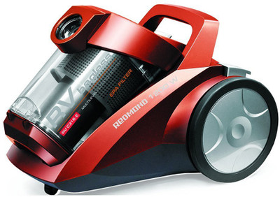

REDMOND Dual cyclonic HEPA filtration, Bagless RV-C316 red Dry Vacuum Cleaner(Red)
