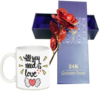 

AllUPrints Artificial Flower Gift Set