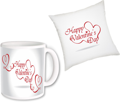 

PhotogiftsIndia Cushion, Mug Gift Set