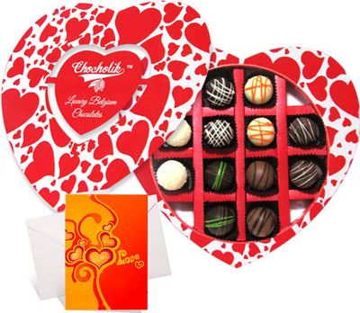 

Chocholik Greeting Card Gift Set