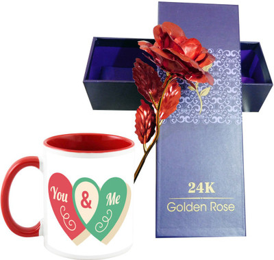 

AllUPrints Artificial Flower Gift Set
