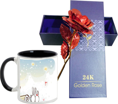 

AllUPrints Artificial Flower Gift Set